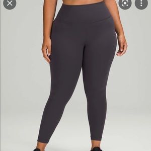 GUC lululemon wunder tight 25” size 4